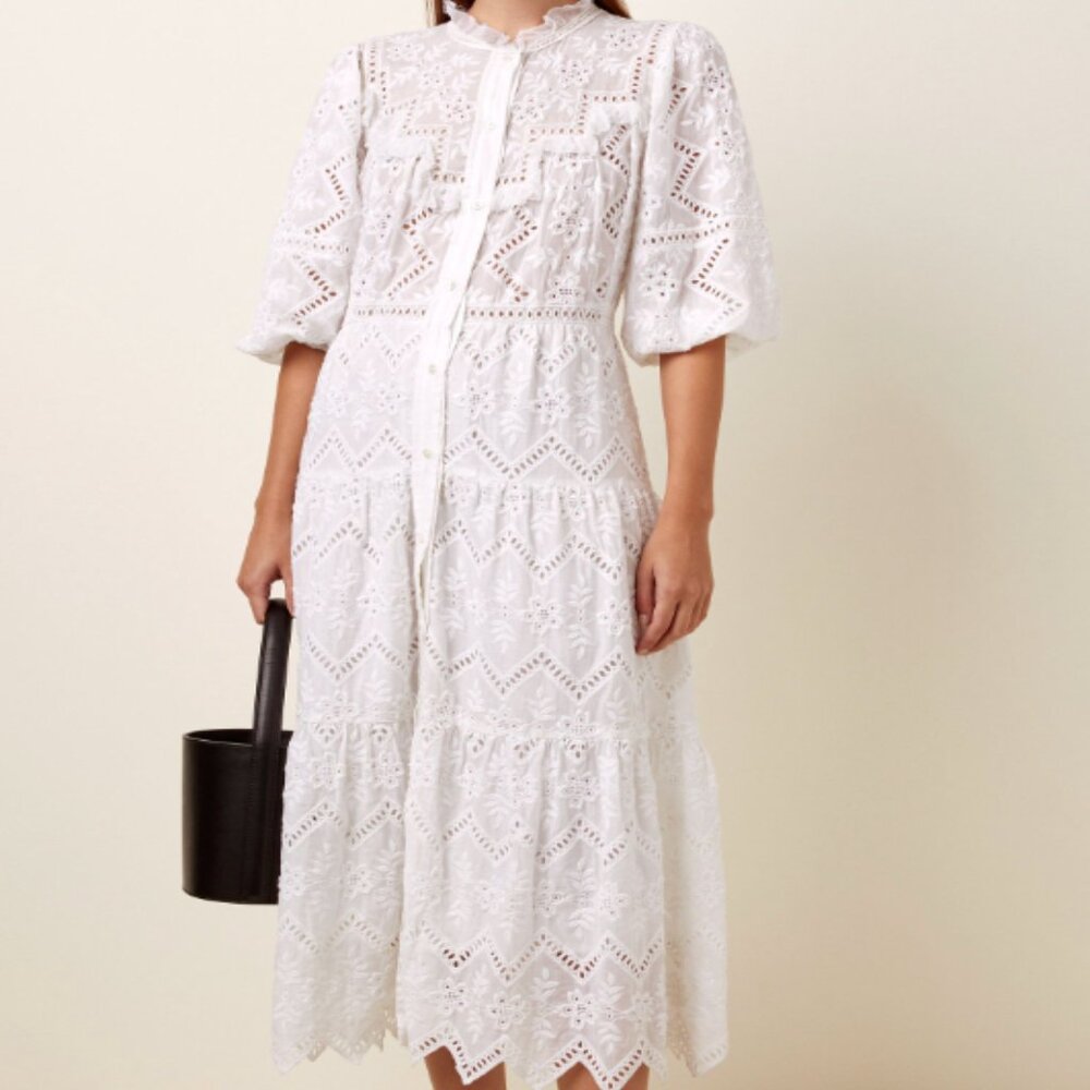 Sea NY Lace Eyelet Dress - Picture 2 of 7